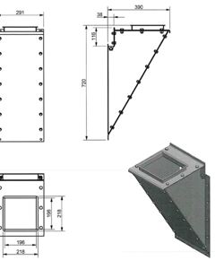 Inlet SK50 Q20 60° M&M